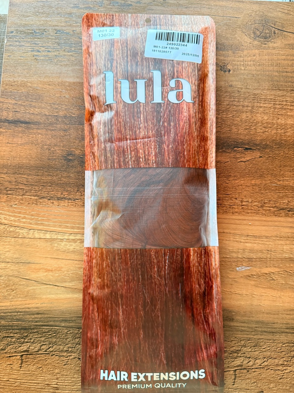 lula Hair Extensions - Ginger Red